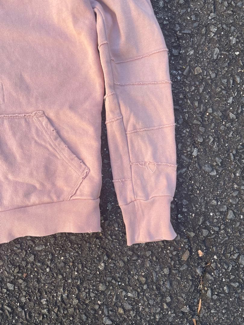 00s DIESEL ピンク ジップアップパーカーy2k 平成 ギャル