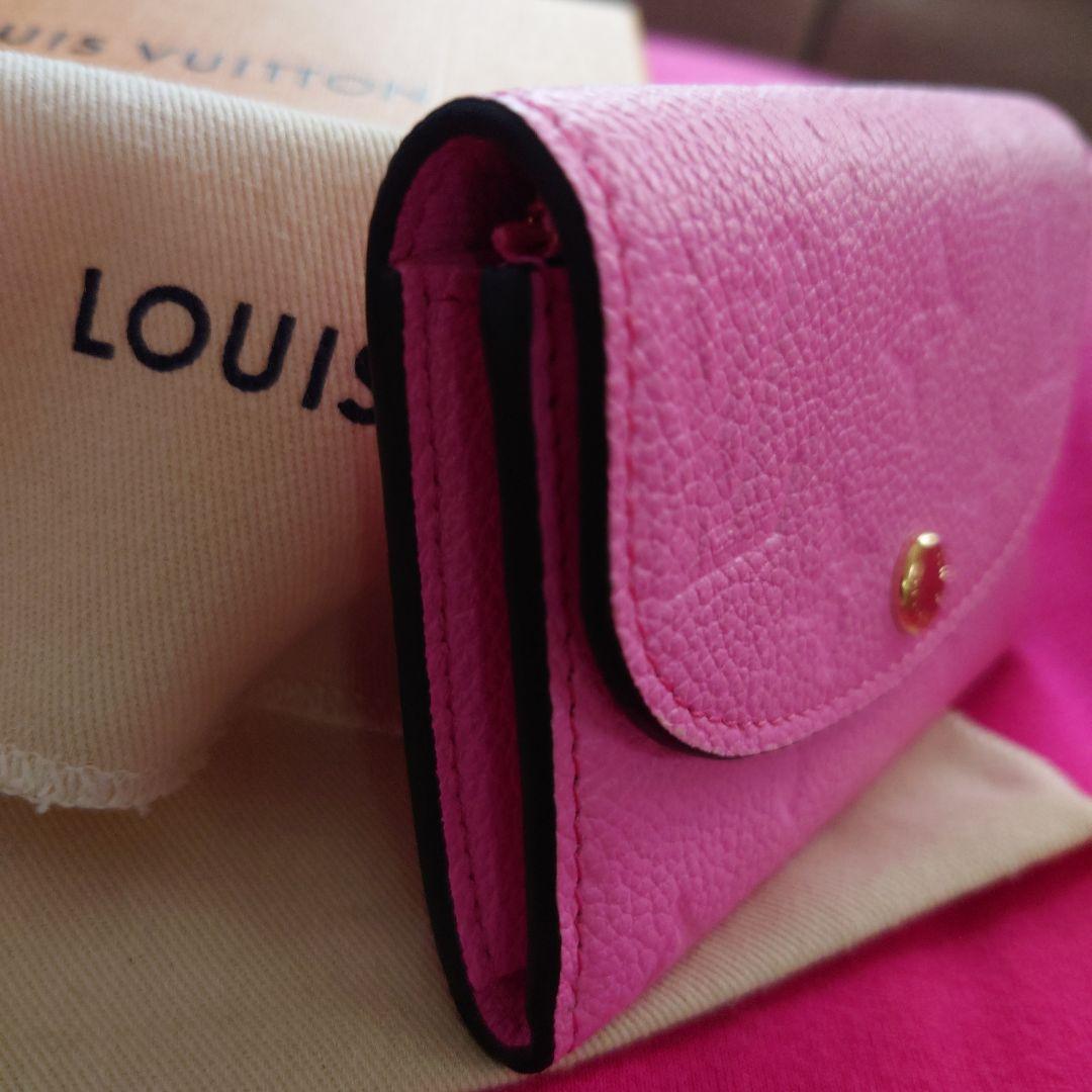 LOUIS VUITTON アンプラント・ポルトモネ・ロザリ ピンク
