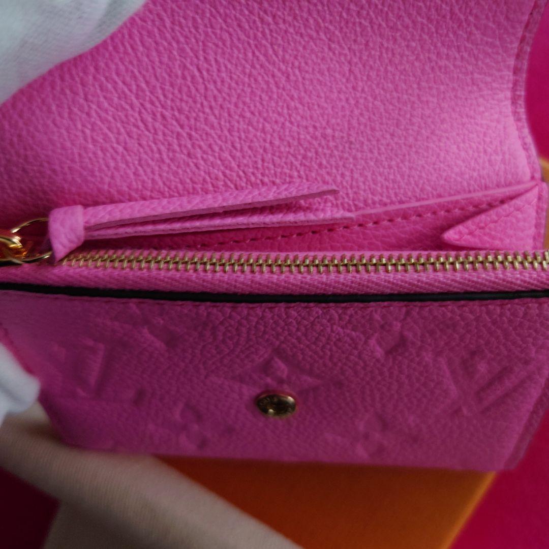 LOUIS VUITTON アンプラント・ポルトモネ・ロザリ ピンク