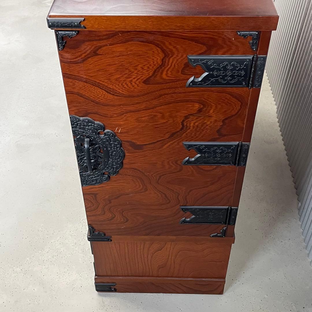 希少・高級和家具】からくり箪笥 和タンス 和モダン収納 美品 古民家に