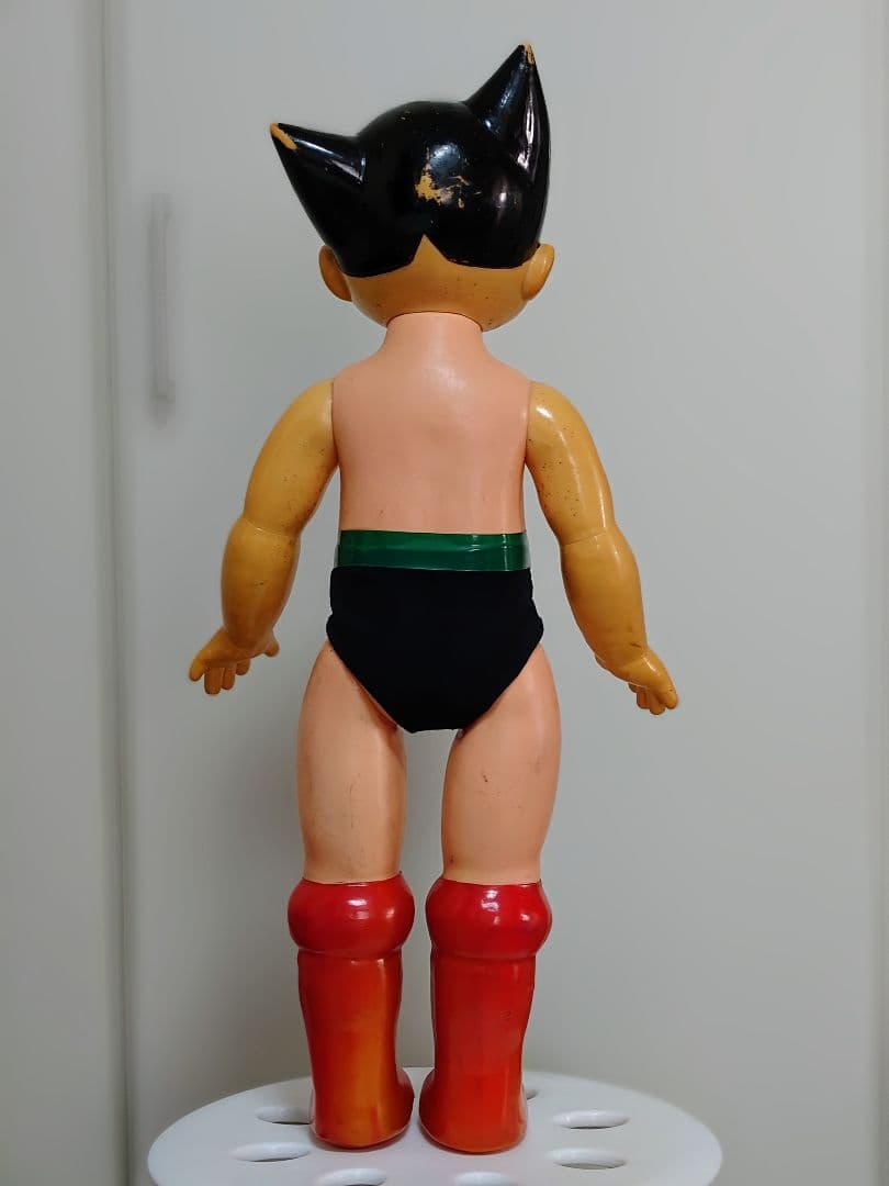 鉄腕アトム　ソフビ人形　61年前購入レア物　昭和アニメレトロ