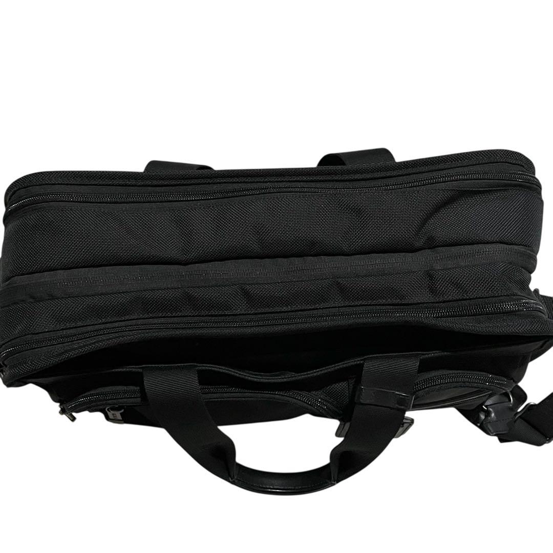 【美品】TUMIトゥミ ビジネスバッグ 2way 拡張式 ブラック