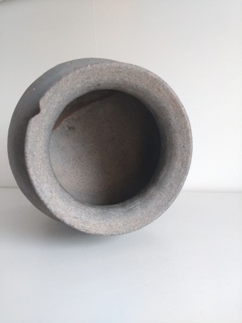 須恵器 高脚壺 古美術骨董古道具インテリア花入器オブジェ