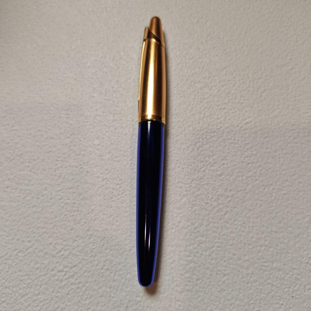 ウォーターマン　万年筆　エドソン　サファイアブルー　18Kペン先　中字