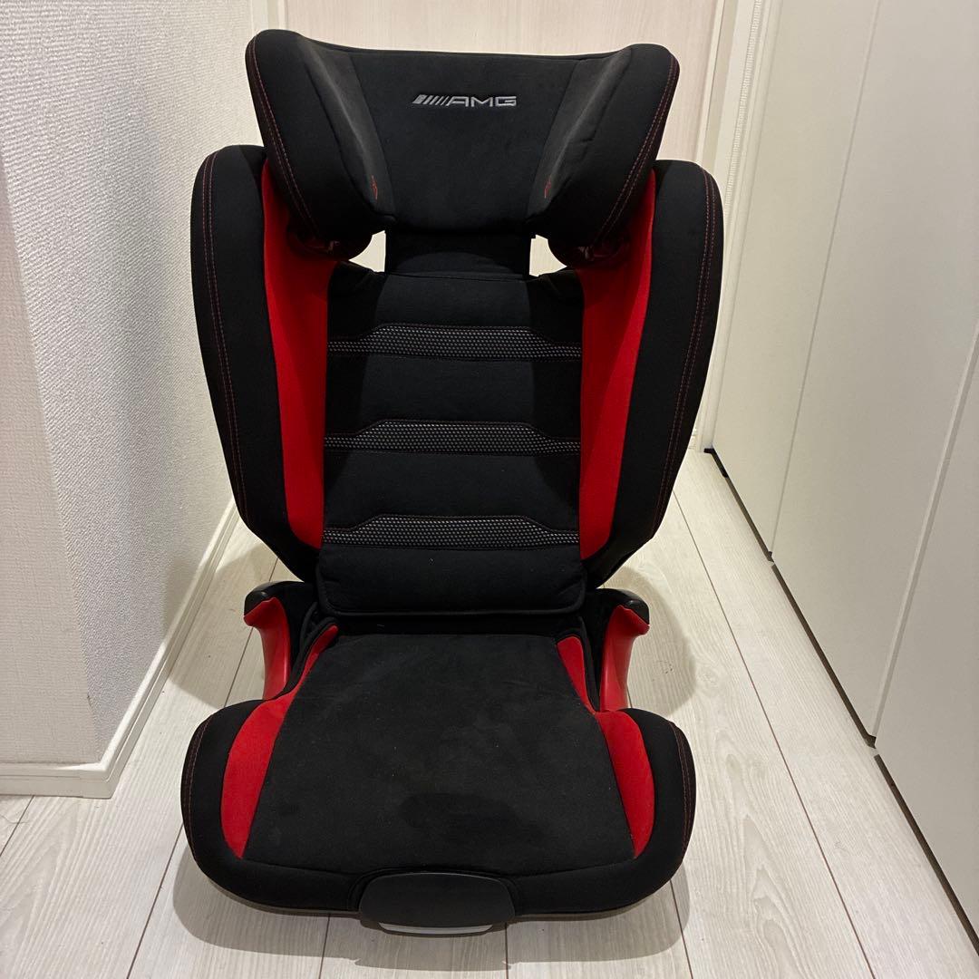 AMG メルセデス車用チャイルドシート ブラック/レッド
