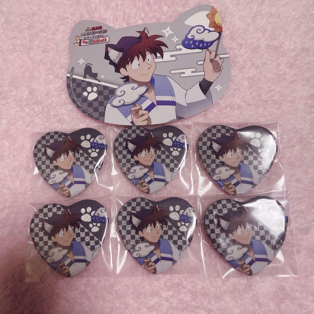 忍たま乱太郎 忍たま 土井半助 ナンジャタウン 缶バッジ ハート缶バッジ