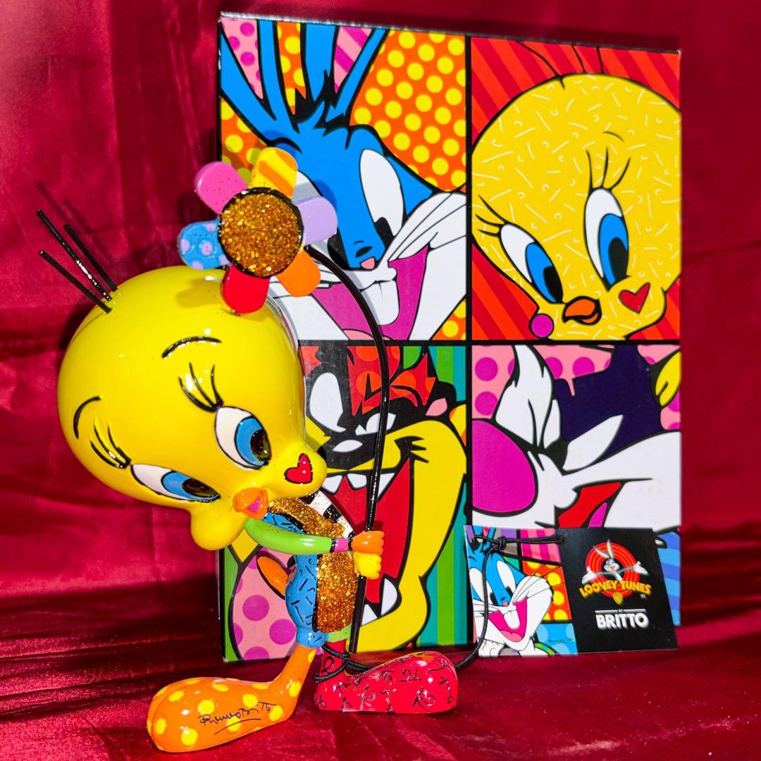 エネスコ トゥイーティー ルーニーテューンズ 置物 enesco ブリット
