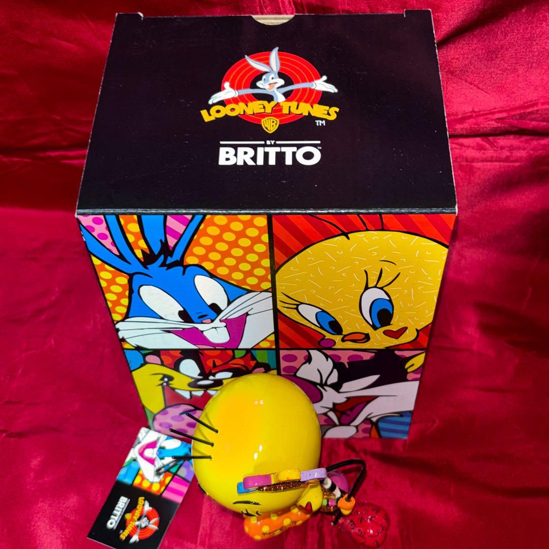 エネスコ トゥイーティー ルーニーテューンズ 置物 enesco ブリット