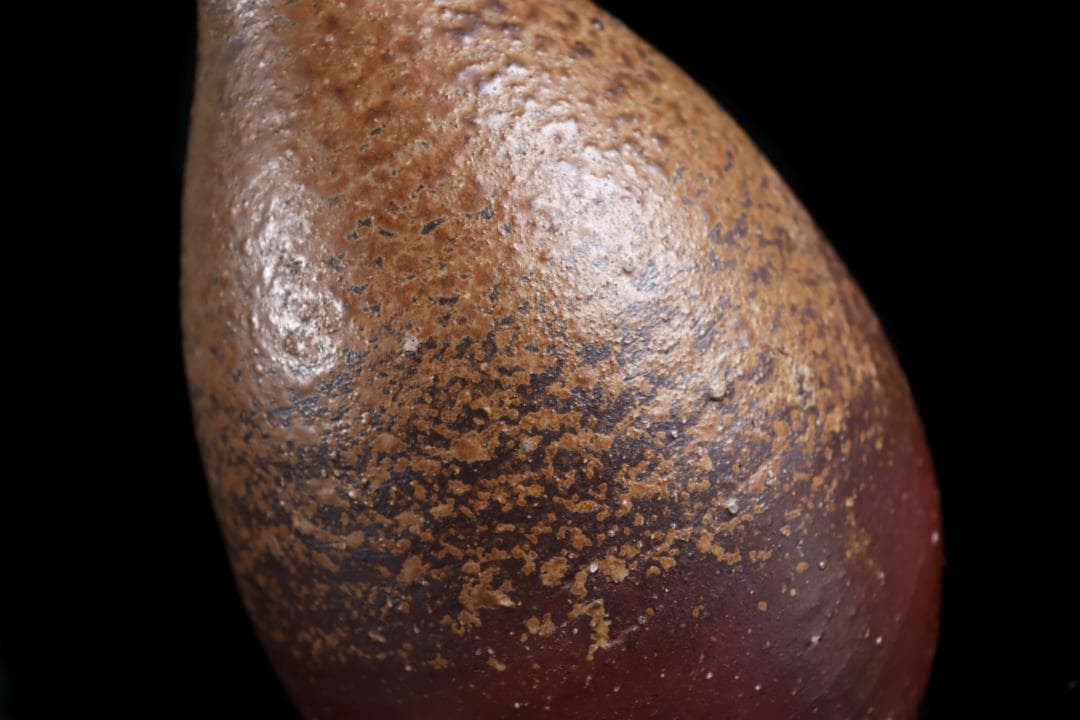 備前焼 人間国宝 伊勢崎淳 徳利形 花入 一輪 陶芸 - メルカリ