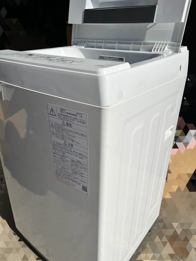 Panasonic　冷蔵庫　2021年製　TOSHIBA　洗濯機　2020年製