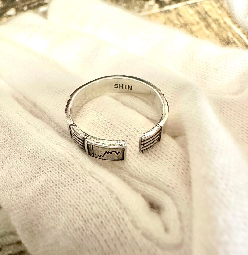 キミガシネ　レア　シルバー(SV925)リング　シン　月見真　首輪　指輪