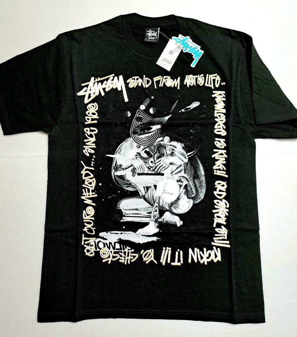 Stussy × poppy oil オイルワークス since 1980 T
