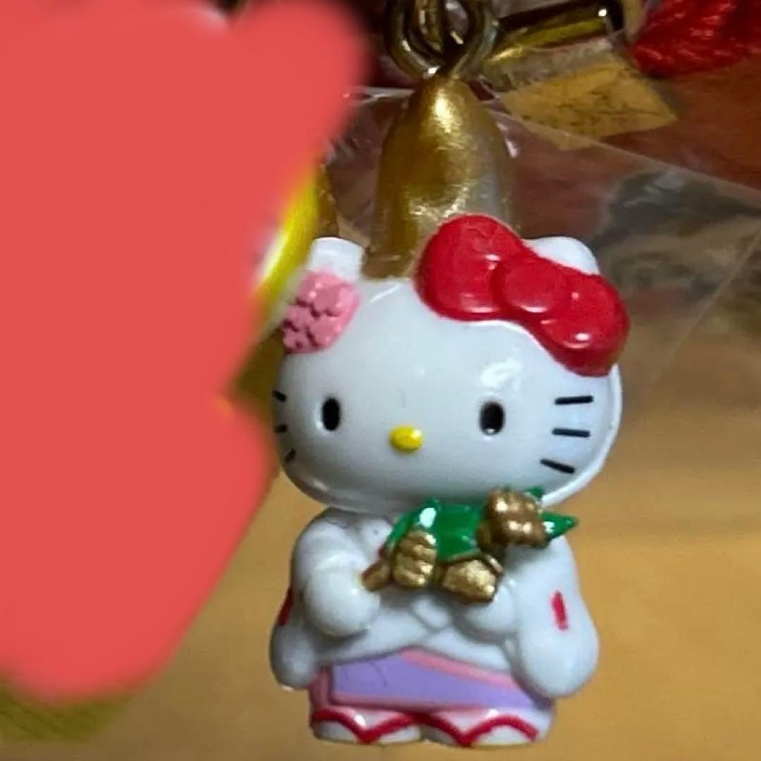 キティちゃんお守り根付②4個セット