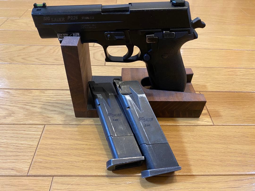 【カスタム：総額約4万円】東京マルイ シグ P226 RAIL 飛距離重視