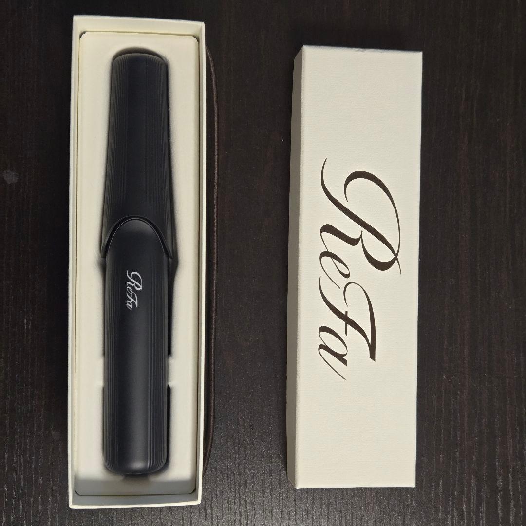 リファ フィンガーアイロン ST ブラック ReFa FINGER IRON