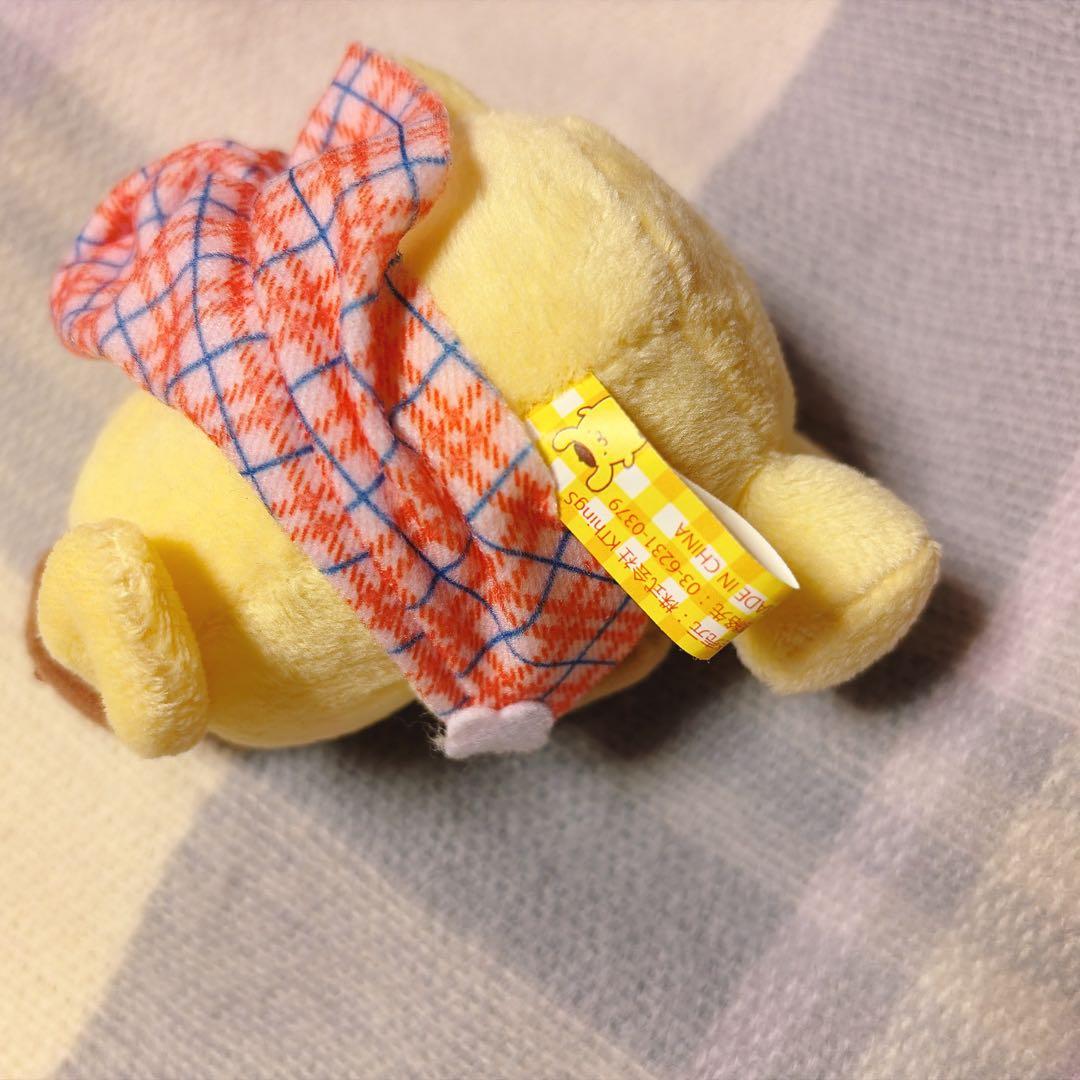 ポムポムプリンカフェ マスコット 焼き芋と冬