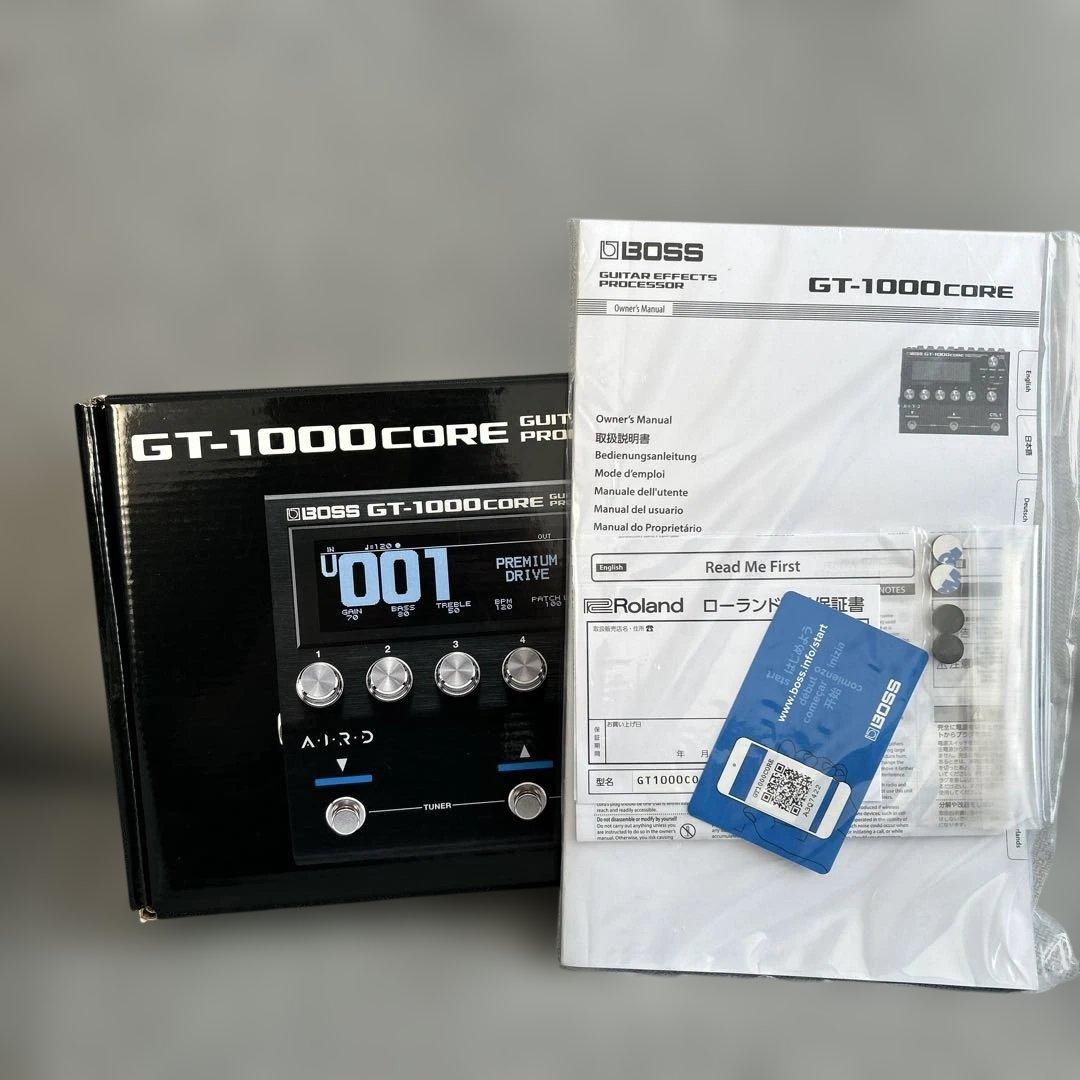 BOSS GT-1000CORE FS-7、VEXPRESSフットペダル　付き