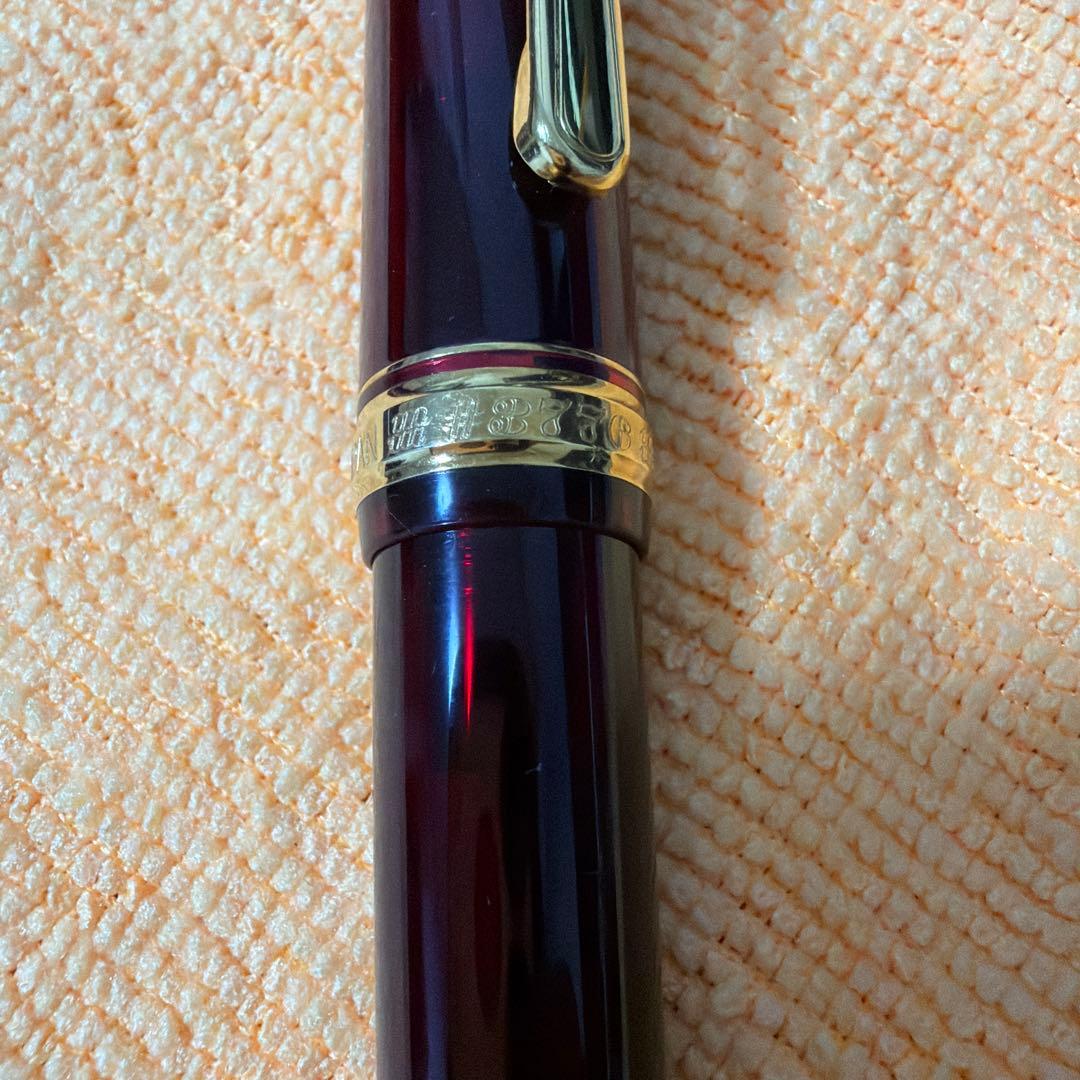 PLATINUM #3776 CENTURY 万年筆　M 14k