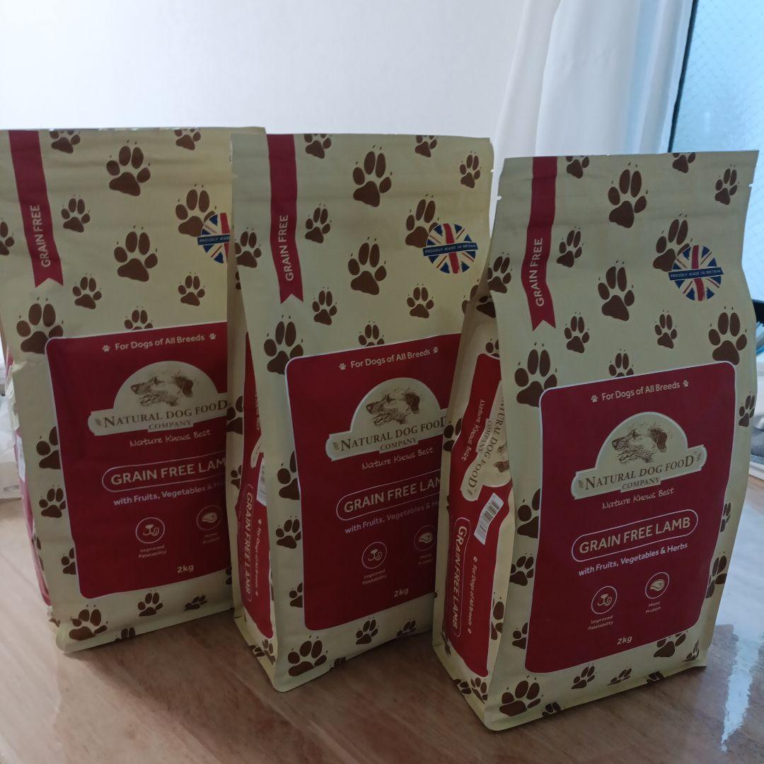 アランズナチュラルドッグフード ラム 2kg グレインフリー 3袋セット