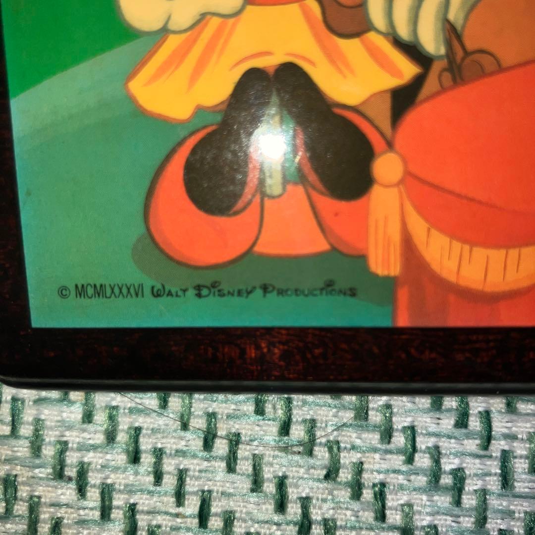 ☆希少！レア！東京ディズニーランド 当時物 レトロ 木製 壁掛け