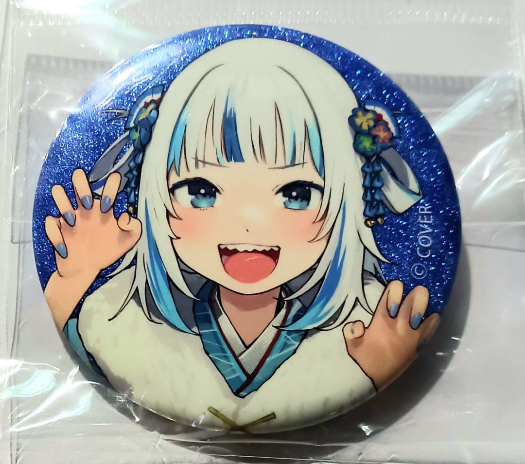 ホロライブ がうる ぐら おせち SMILE BASE CAFE 缶バッジ - メルカリ