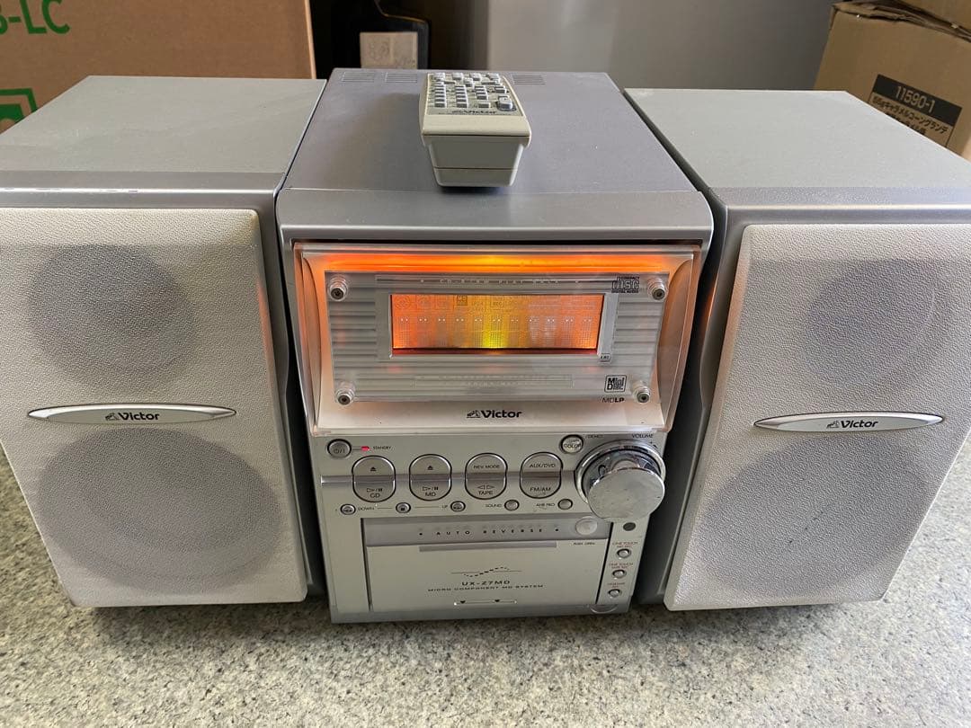 M-TN 129] Victor ビクター ミニコンポ CA-UXZ7MD-S M-TN 129] Victor