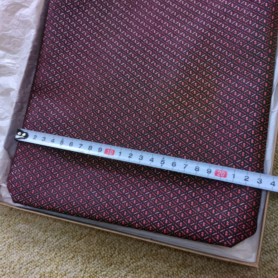 n*i様 甲州印傳和装用バッグ 赤と黒の幾何学模様 巾着