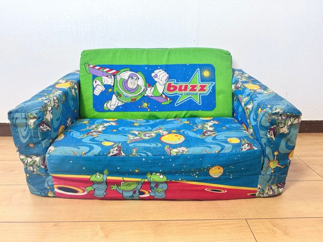【超激レア】バズ・ライトイヤー /トイストーリー 折りたたみソファ 椅子