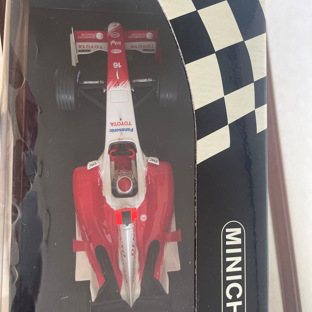 限定　未使用　ミニチャンプス　1/18 パナソニックトヨタレーシング　2005