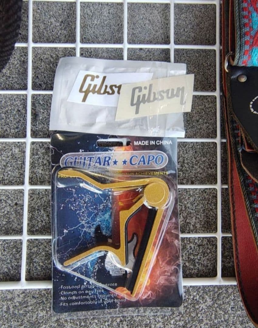 美品 Hummingbird PU付エレアコ G社シール2枚 USAストラップ E.D.GEAR