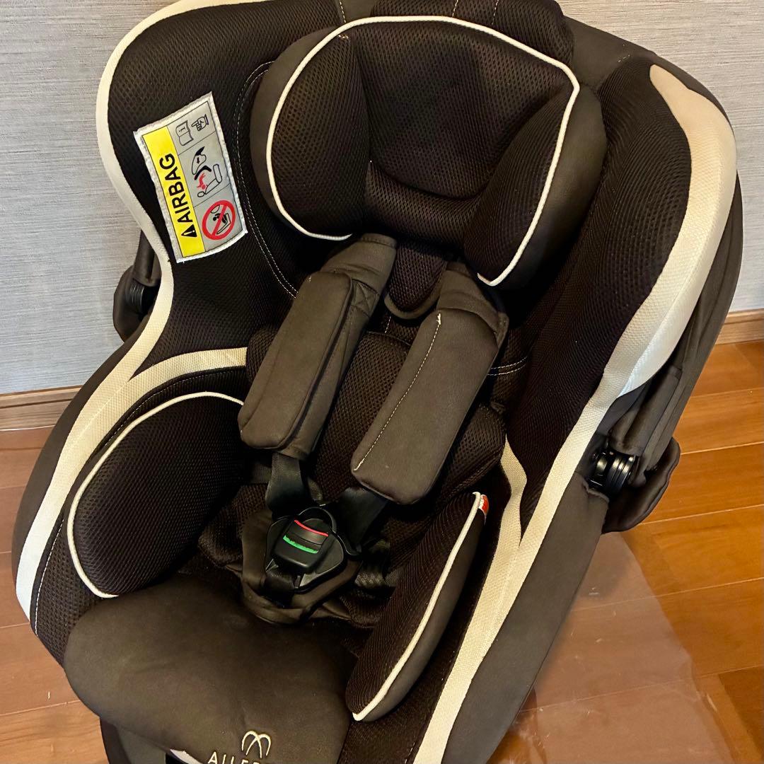 【極美品】エールべべ クルット3i グランス ISOFIX サンシェード有り