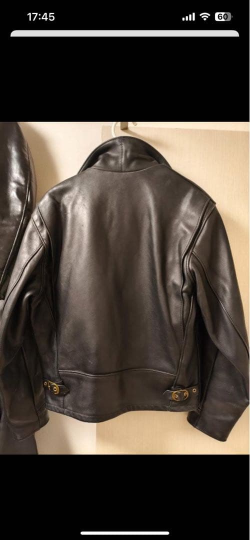 裏ボア付き】SCHOTT 革ジャン 38 AT101 裏ボア付き】SCHOTT 革ジャン