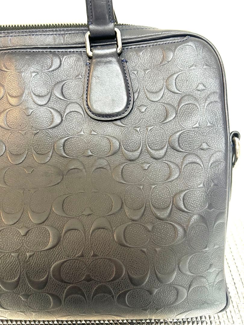 美品 Coach ビジネスバッグ 黒