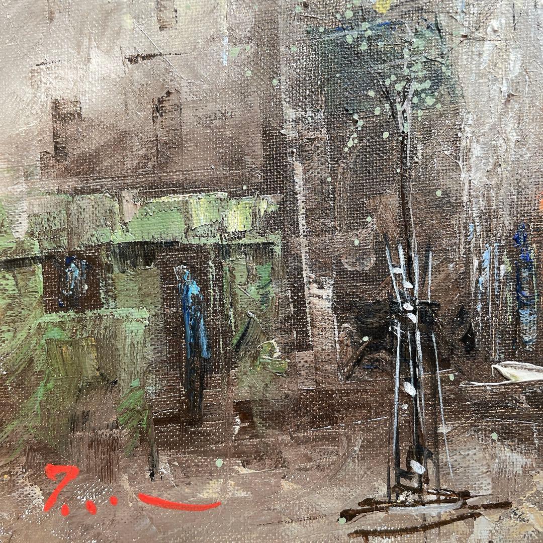 田巻洋一　1989年制作　絵画　油絵　【風景画】　肉筆