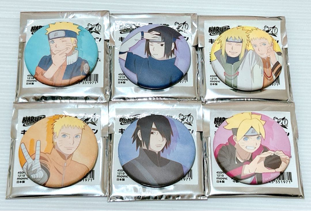NARUTO☆BORUTO/ジャンプフェスタ 2019/ジャンフェス/缶バッジ/ナルト