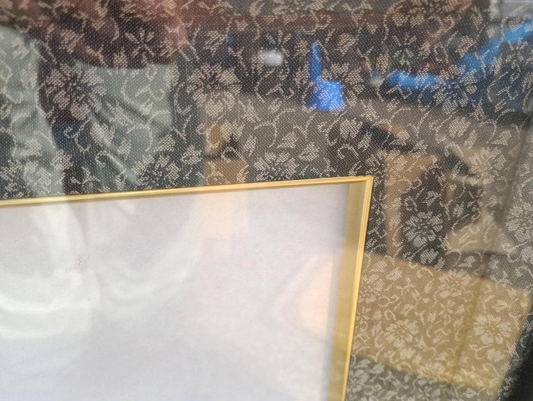 1472）叙勲用額縁／勲章額 褒章額 叙勲額 木製枠