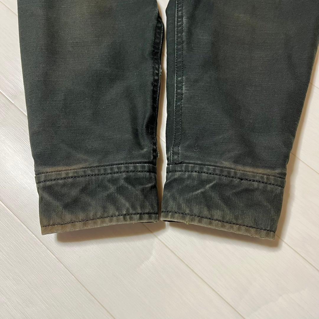 フェード ネイバーフッド レタリング刺繍 スウィングトップ コットンジャケット