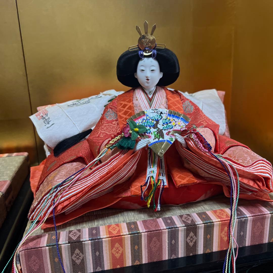 雨も好き！京雛　お雛様　京人形　ひな祭り