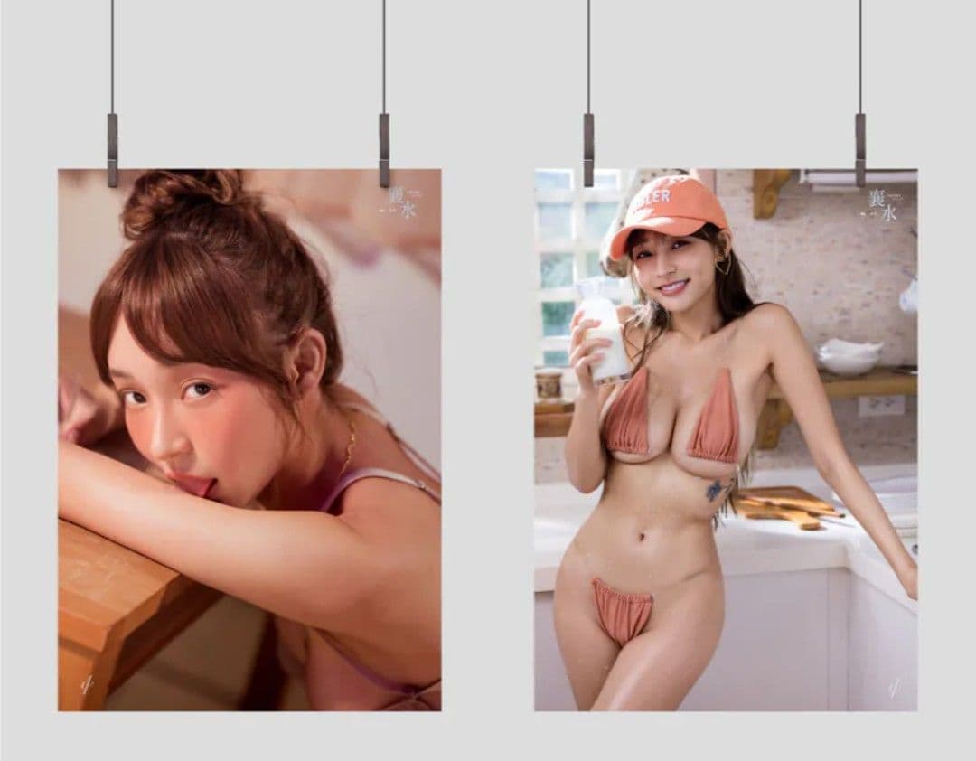 林襄(リンシャン、mizuki)写真集、台灣版 味全ドラゴンズ