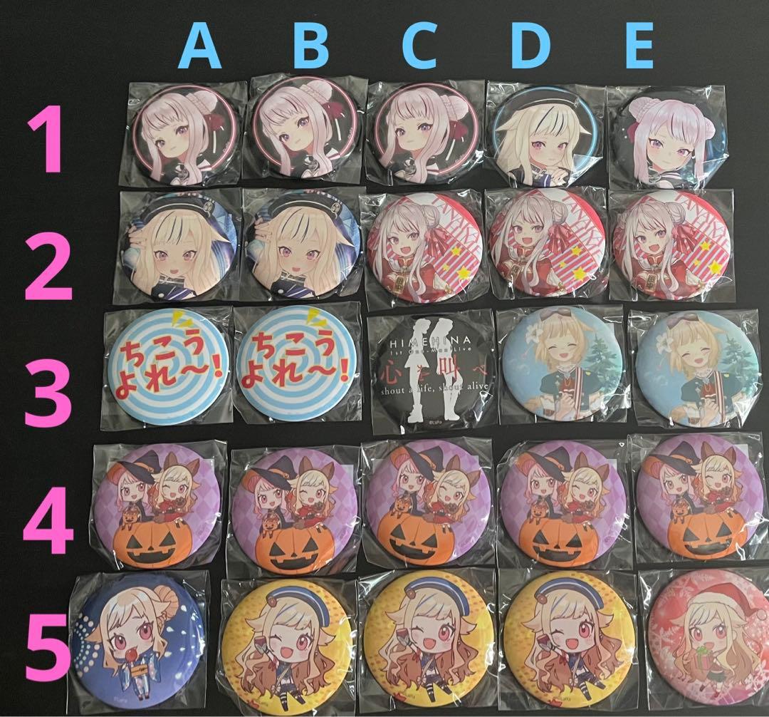 ヒメヒナ 新春ガチャ 缶バッジ 31点セット