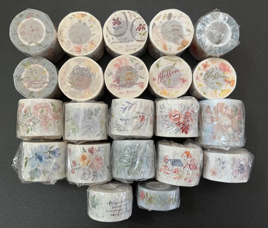 海外マステ 切り売り まとめ売り 装飾マステ マスキングテープ シール