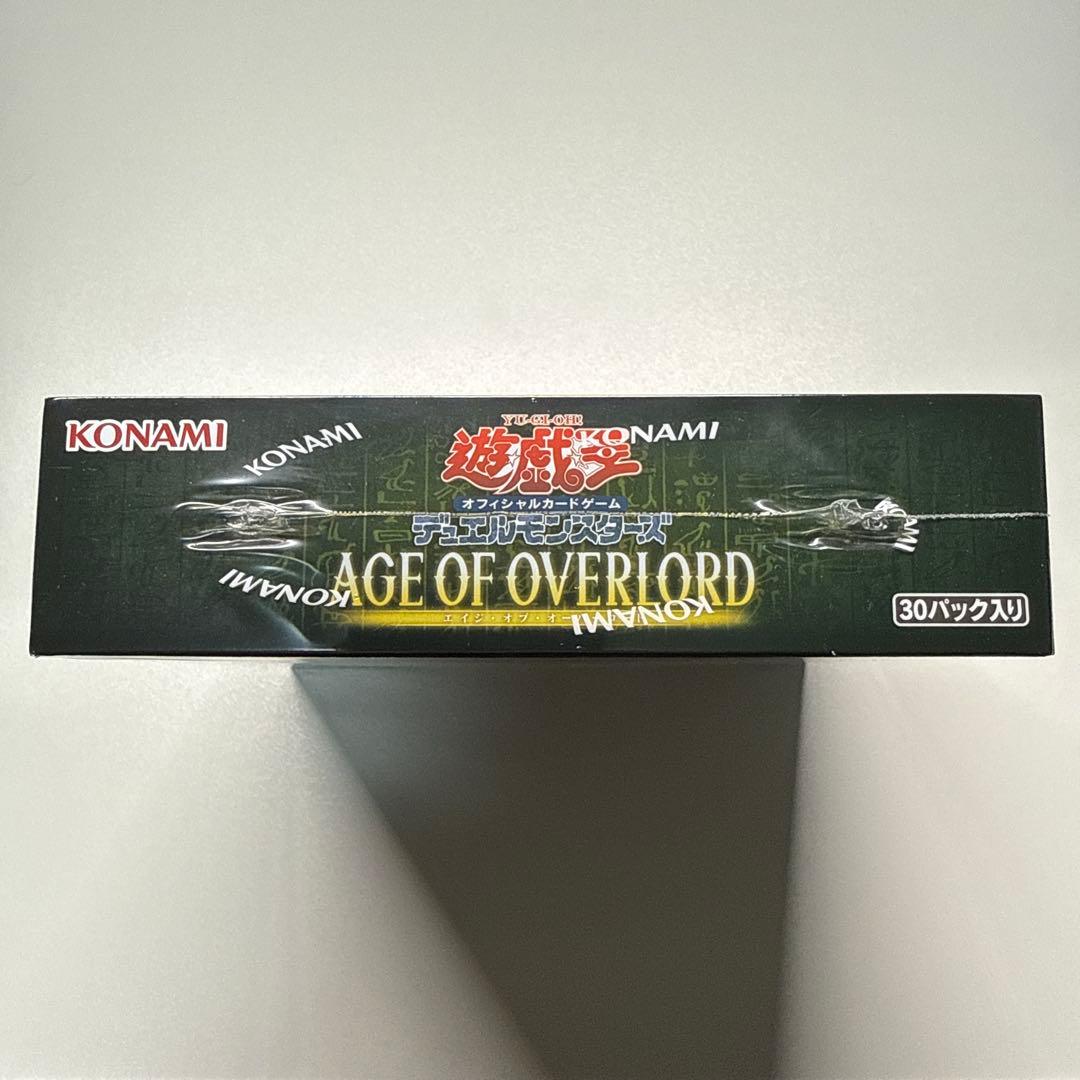 遊戯王 AGE OF OVERLORD 未開封BOX 初回生産 - メルカリ