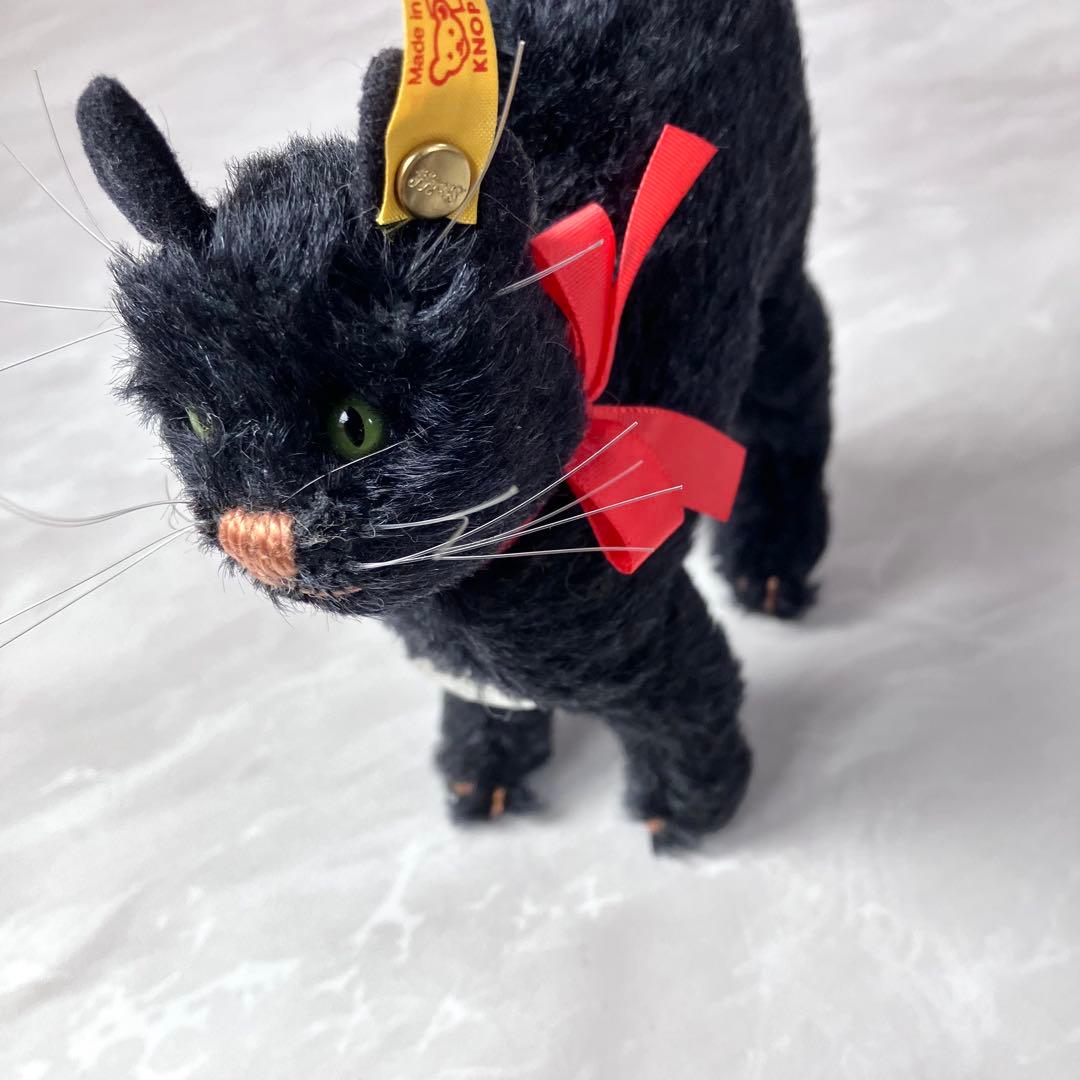 Steiff Peter Cat （シュタイフ 黒猫ピーター）