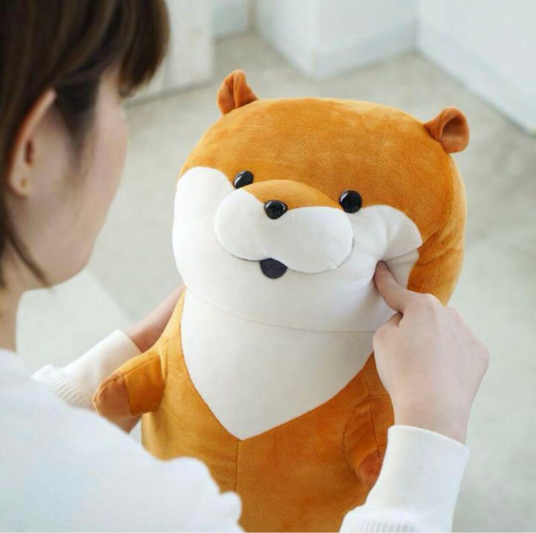 新品 可愛い嘘のカワウソ もちっとぬいぐるみ