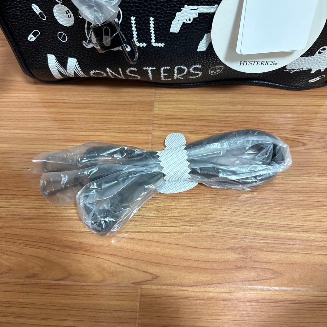 パ*。様 HYSTERIC GLAMOUR ハンドバッグ ブラック