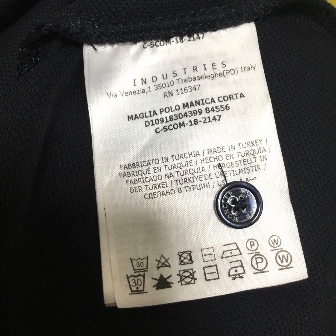 ✨極美✨ MONCLER モンクレール ポロシャツ ブラック レディースS