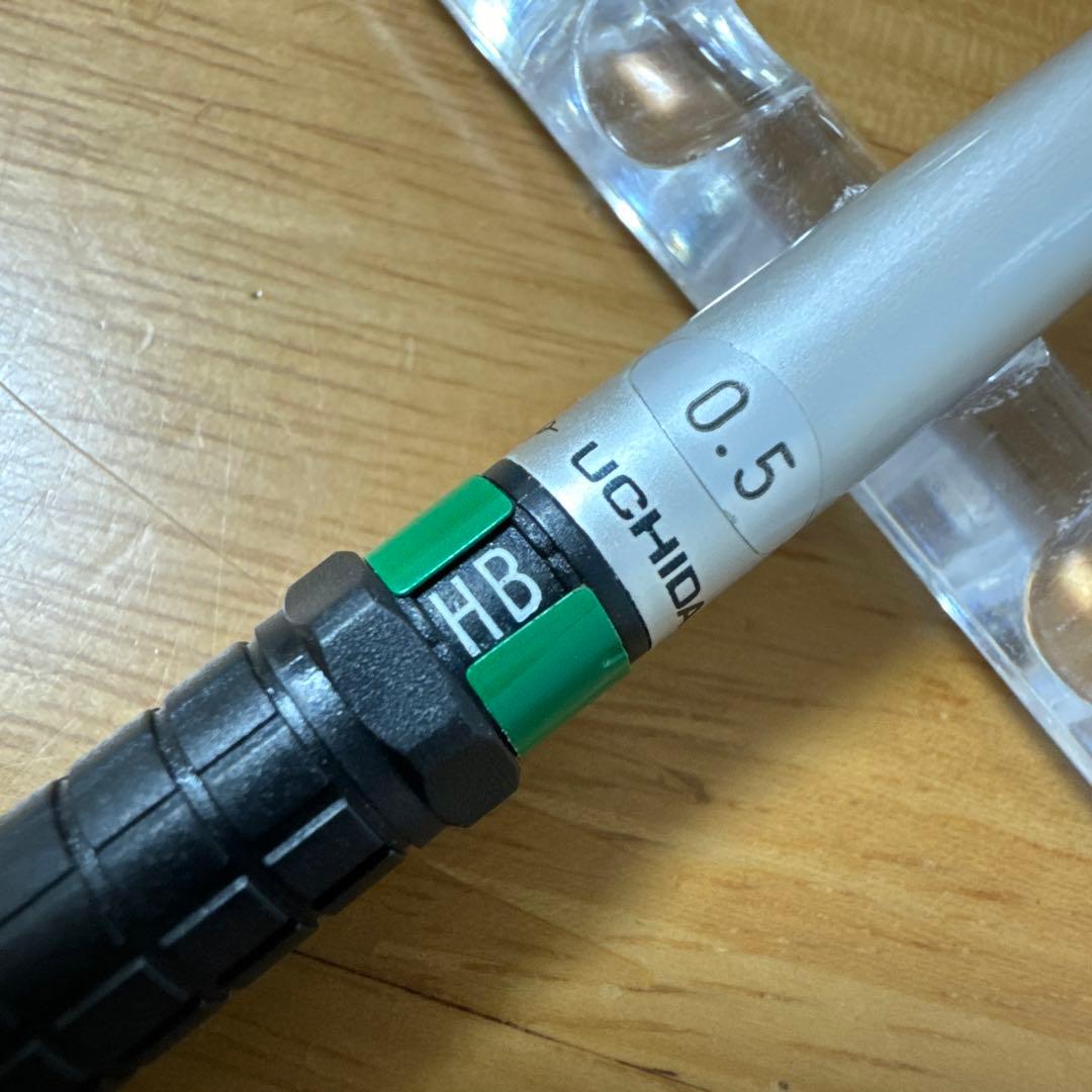 廃盤 UCHIDA ウチダ ドローイングシャープ S型 シャーペン 0.5mm