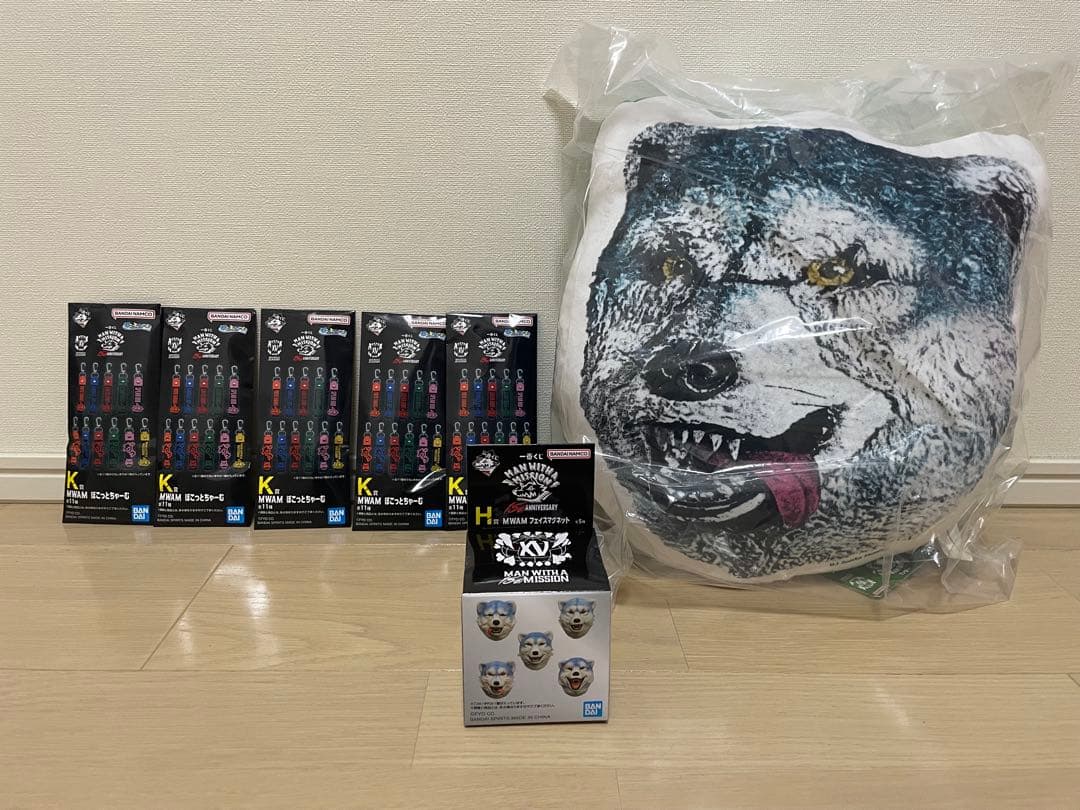 盗*%様 MAN WITH A MISSION マンウィズ 一番くじ 14点セッ