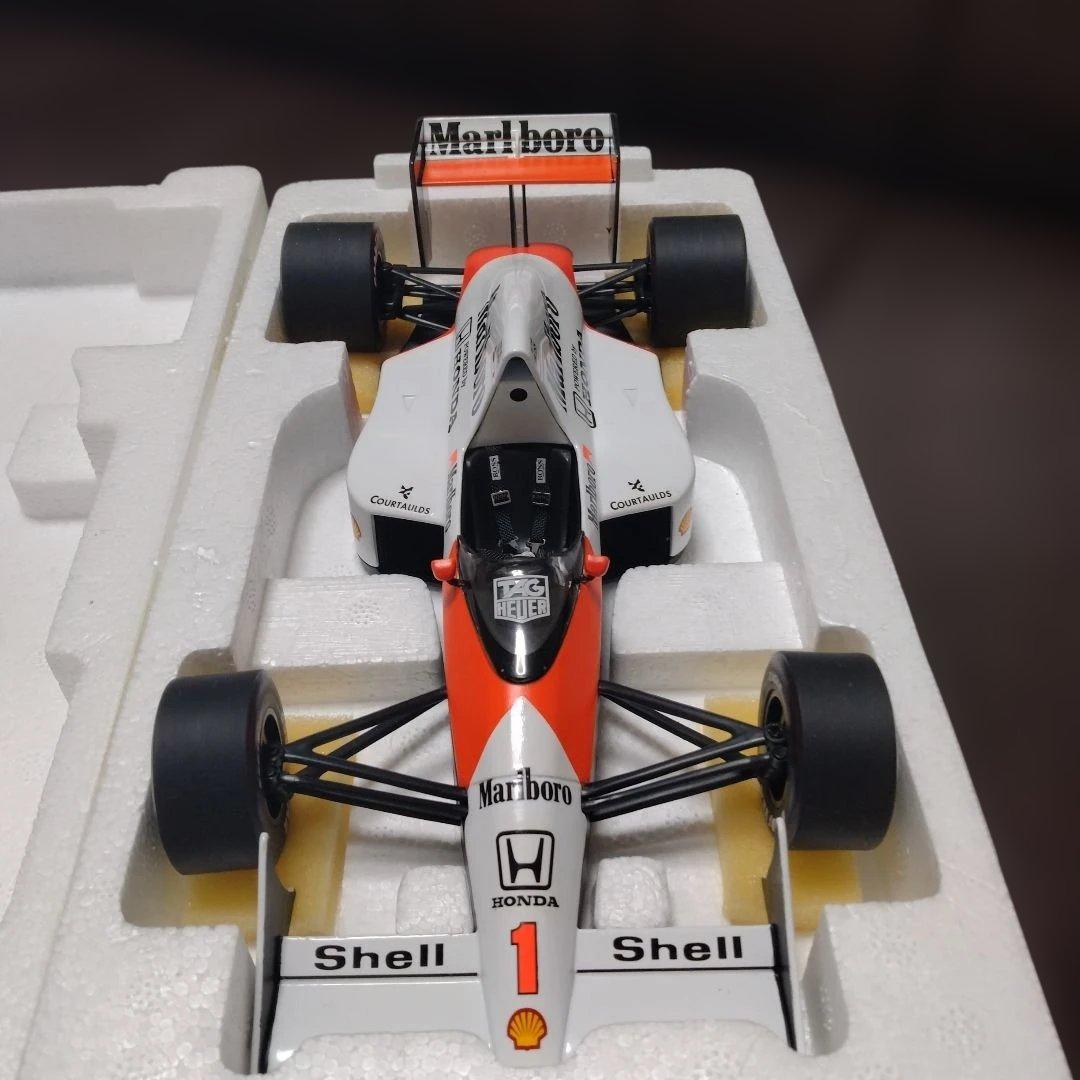 1/18 ミニチャンプス マクラーレン MP4/5 アイルトン セナ マルボロ