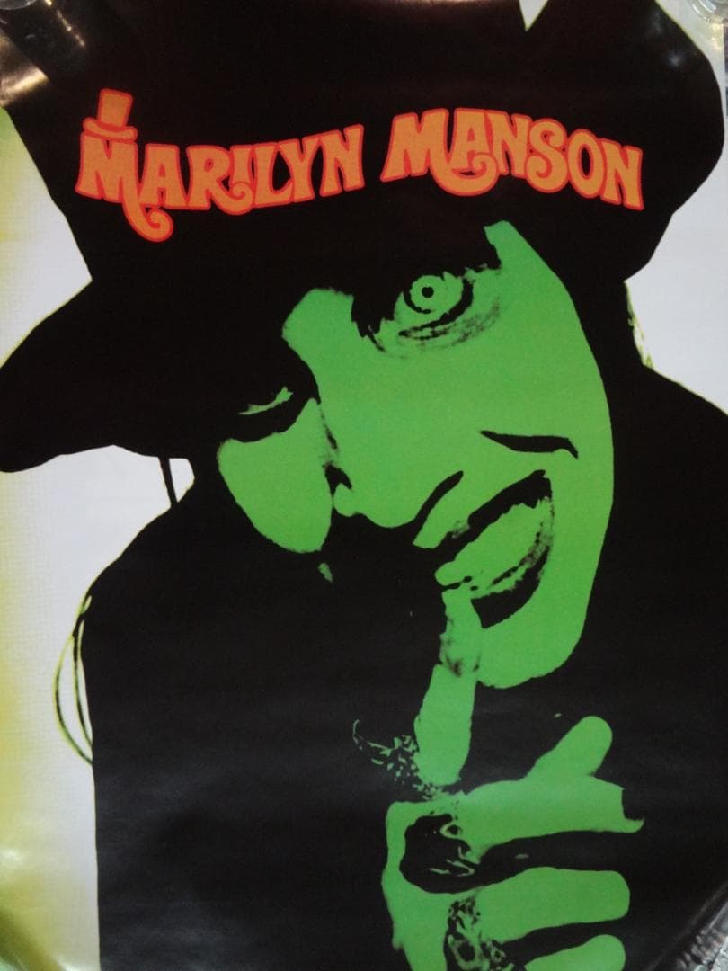 MARILYN MANSON マリリンマンソン 入手困難非売品A1ポスター